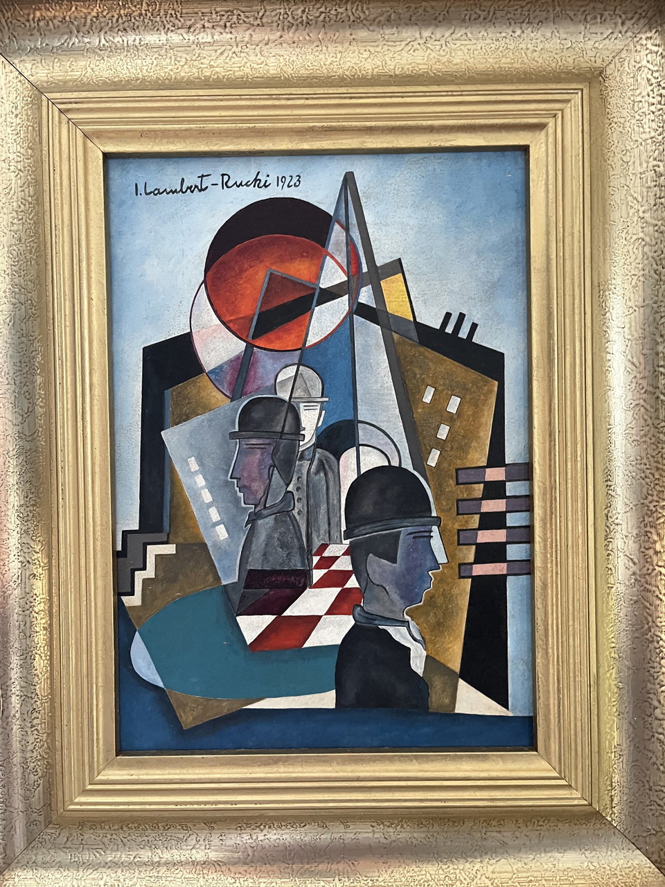 （訳ありセール 格安） Jean Lambert-Rucki (1888-1967) - Hommes A La Tour | €2,750 アート・デザイン・音楽