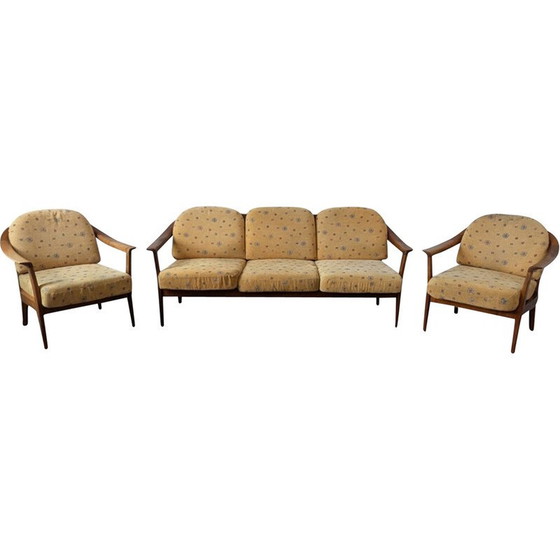 Image 1 of Mid century living room set by  Wilhelm Knoll for Knolls Moderna Möbler, 1960s