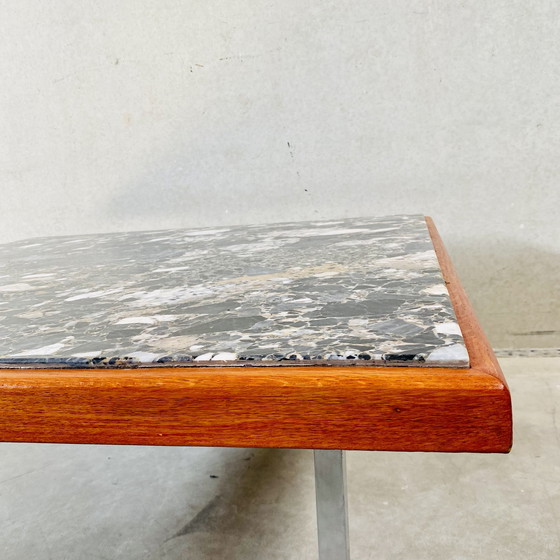 Image 1 of Table basse en marbre Terrazzo Mid Century 1970