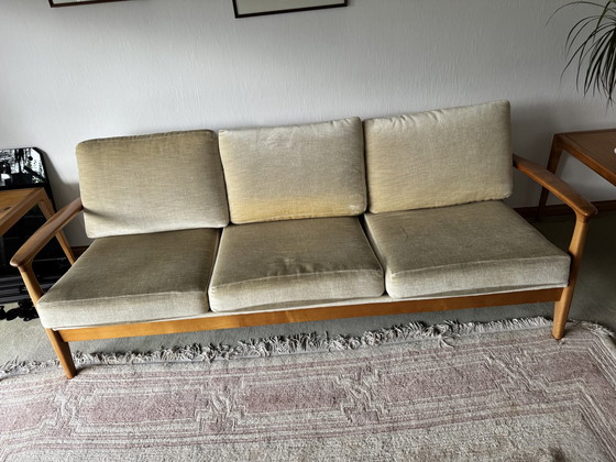 Image 1 of Eugen Schmidt Soloform 60s 3-seater sofa Mid - Century Design