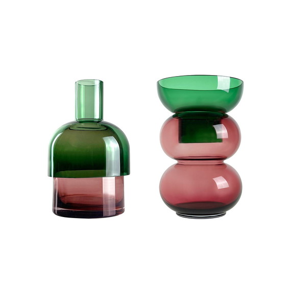 Image 1 of Cloudnola Flip & Bubble Vase Set (2 Pieces)