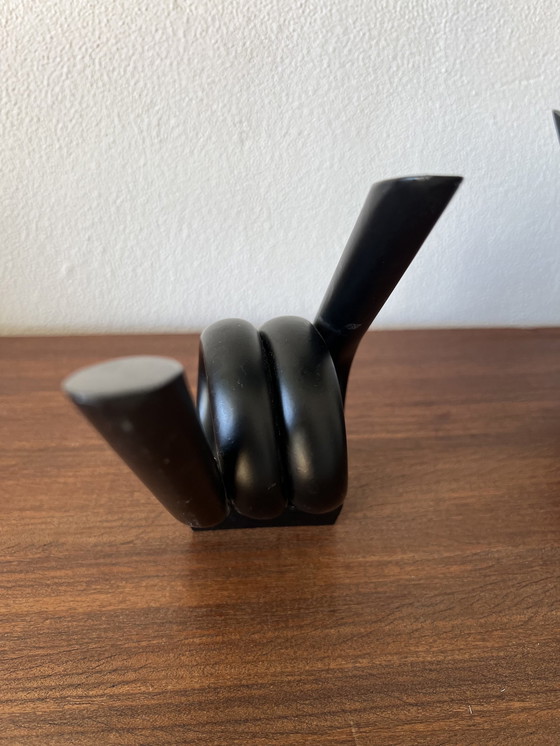 Image 1 of Twist Coat hooks Frederik Roije for Blitsdesign