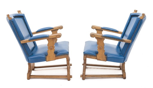 Two Flemish Armchairs