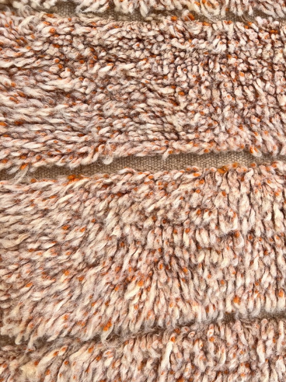 Image 1 of Modern Tan Moroccan Wool Rug