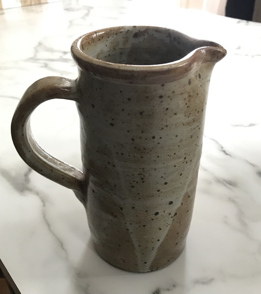 Stoneware Pitcher