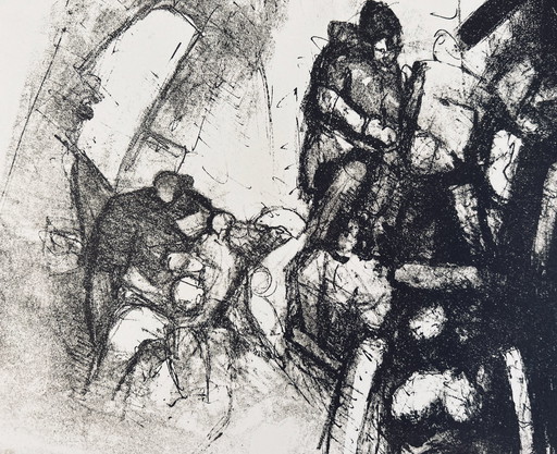 Screen print Wim Motz