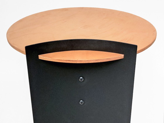 Image 1 of side table post modern design