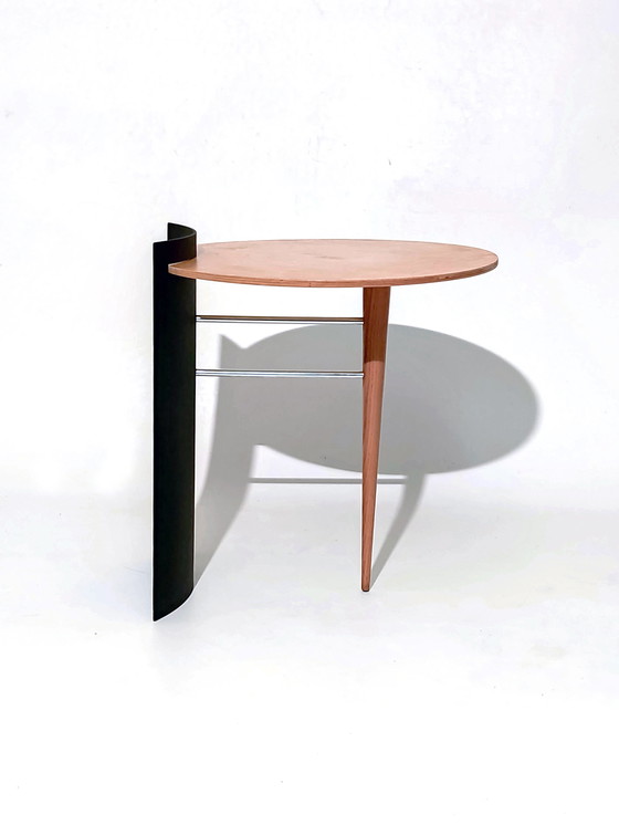 Image 1 of side table post modern design