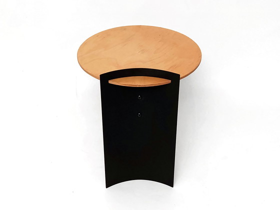 Image 1 of side table post modern design