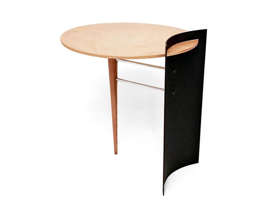 Image 1 of side table post modern design