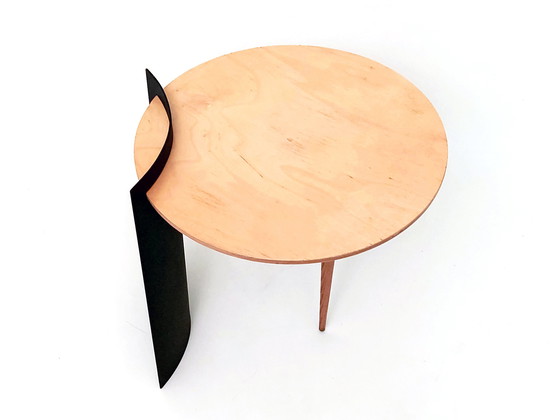 Image 1 of side table post modern design