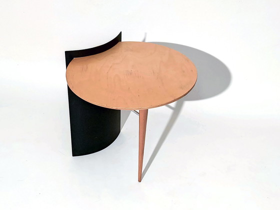 Image 1 of side table post modern design