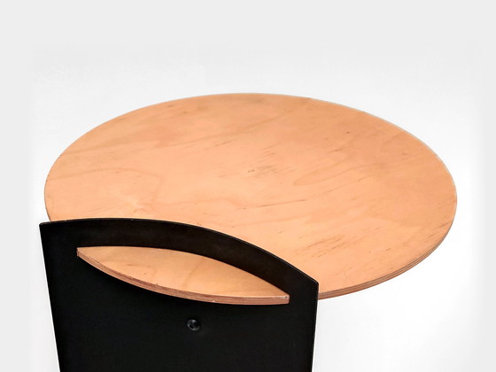 Image 1 of side table post modern design