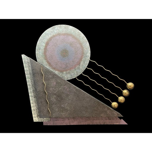 Vintage wall sculpture by Curtis Jere