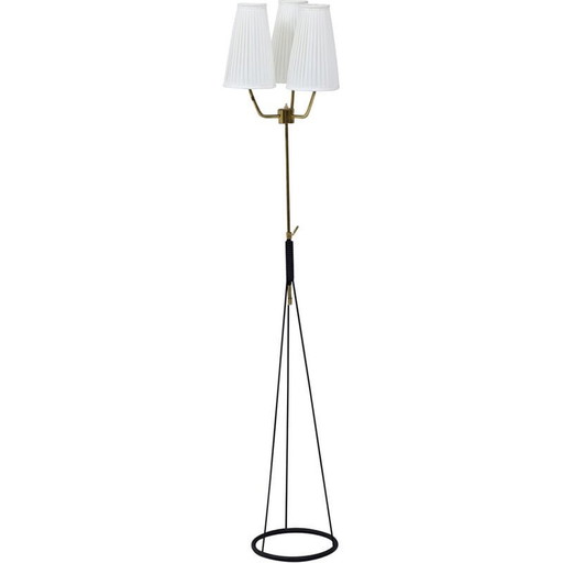 Vintage floor lamp by Eje Ahlgren for Luco, Sweden 1950s