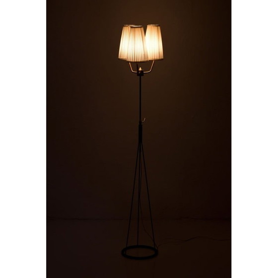Image 1 of Vintage floor lamp by Eje Ahlgren for Luco, Sweden 1950s