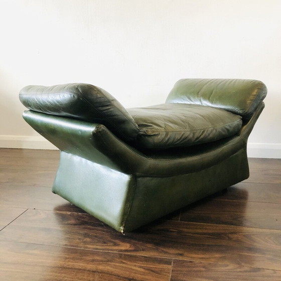Image 1 of Pair of vintage leather armchairs by Gimson and Slater, 1970