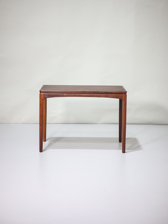 Image 1 of A J Iversen side table by Ole Wanscher