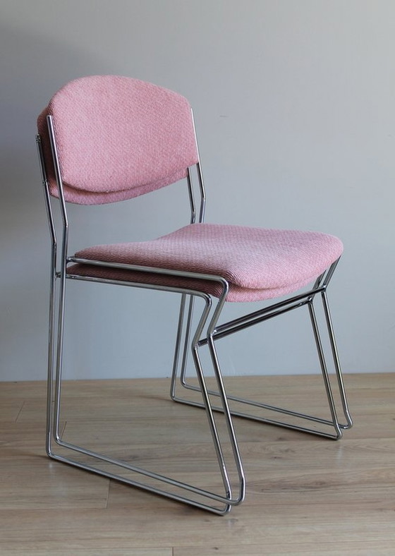 Image 1 of Set Of 6 70'S Design Chairs