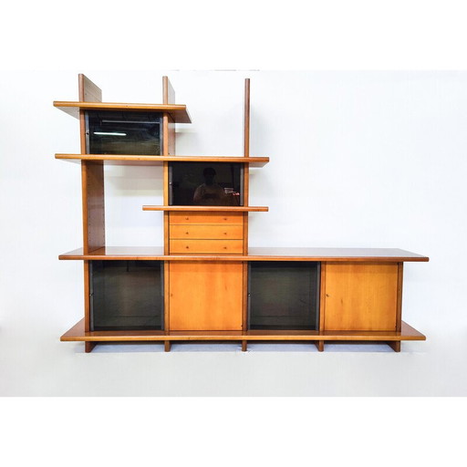 Mid-century wall unit by Saporiti, Italy 1970s