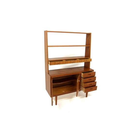 Image 1 of Scandinavian vintage teak bookcase, Sweden 1960