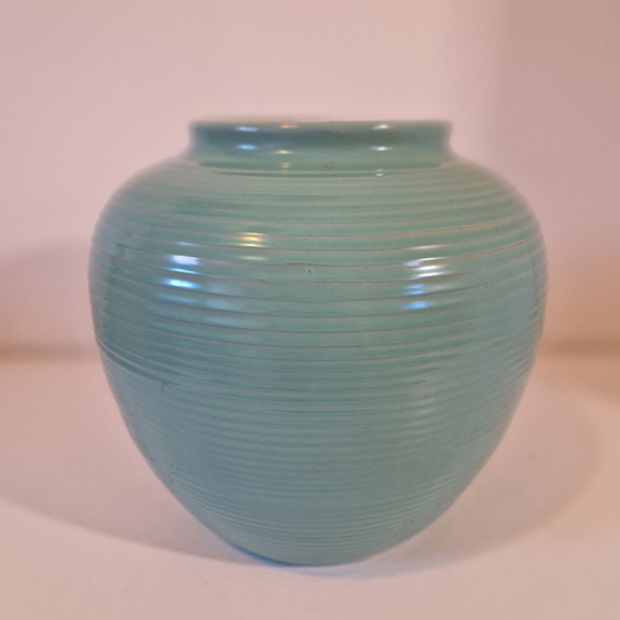 Image 1 of Xxl Adco Mint Green Vase