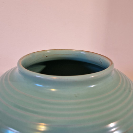 Image 1 of Xxl Adco Mint Green Vase