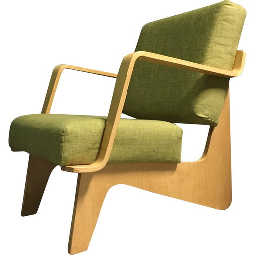 Vintage armchair model FB03 by Cees Braakman for Ums Pastoe, 1950