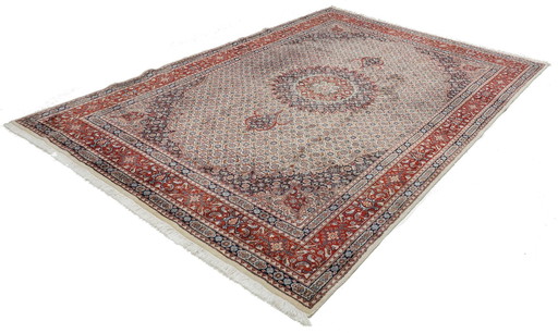 Original hand-knotted Persian carpet Moud 308 X 208 Cm Top condition