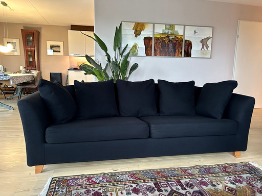 Gelderland Sofa, Black, 4 Seater