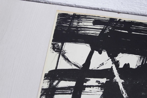 Image 1 of Lithographie de l'artiste suisse Bernd Völkle 1963