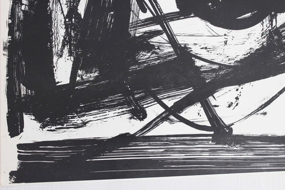 Image 1 of Lithograph by Swiss artist Bernd Völkle 1963