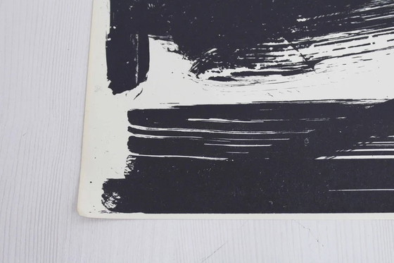 Image 1 of Lithographie de l'artiste suisse Bernd Völkle 1963