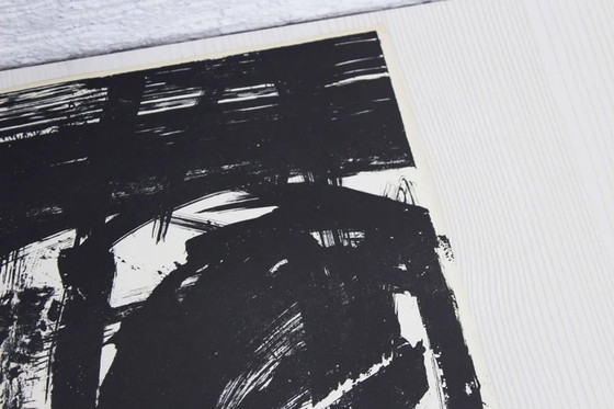 Image 1 of Lithographie de l'artiste suisse Bernd Völkle 1963