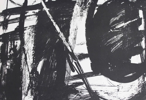 Image 1 of Lithographie de l'artiste suisse Bernd Völkle 1963