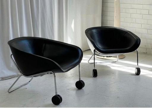 2X Mart Armchair By Antonio Citterio For Bb Italia, 2003