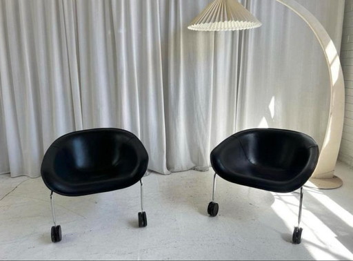 2X Mart Armchair By Antonio Citterio For Bb Italia, 2003