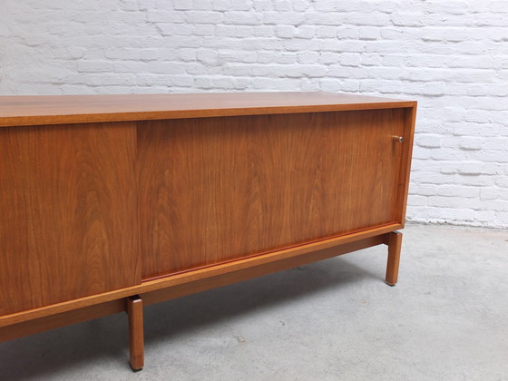 Image 1 of Walnut Lowboard by Jos De Mey for Van Den Berghe-Pauvers, 1960