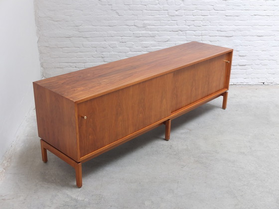 Image 1 of Walnut Lowboard by Jos De Mey for Van Den Berghe-Pauvers, 1960