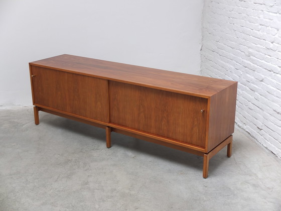 Image 1 of Walnut Lowboard by Jos De Mey for Van Den Berghe-Pauvers, 1960