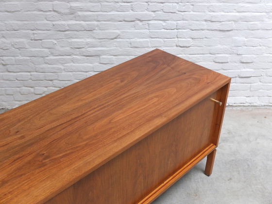 Image 1 of Walnut Lowboard by Jos De Mey for Van Den Berghe-Pauvers, 1960