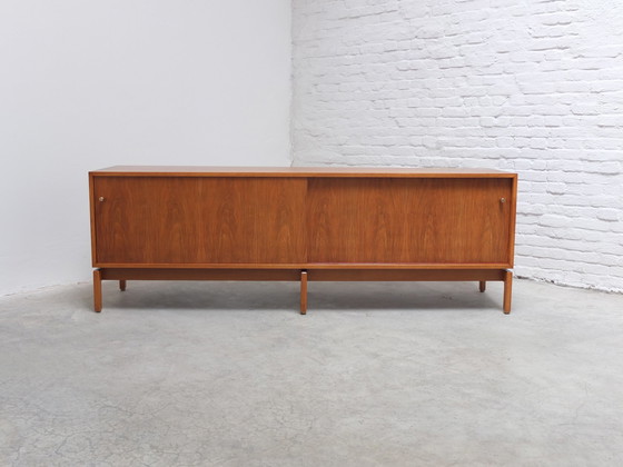 Image 1 of Walnut Lowboard by Jos De Mey for Van Den Berghe-Pauvers, 1960