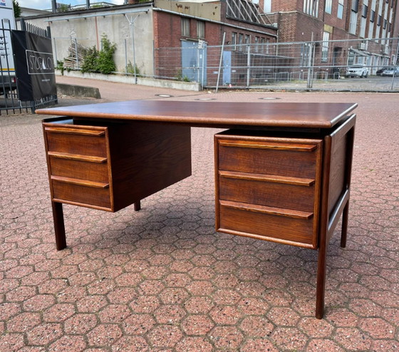 Image 1 of G.V. Gasvig Desk Dark Oak