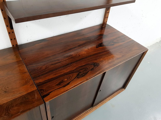 Image 1 of Poul Cadovius for CADO rosewood wall unit, Denmark 1960's