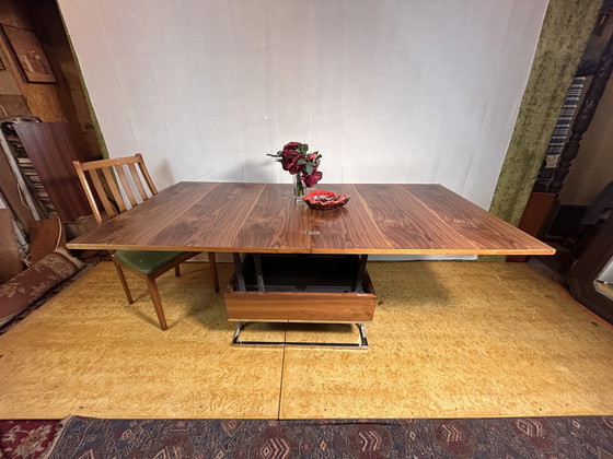 Image 1 of Multifunctional Design Dining Table To Coffee Table