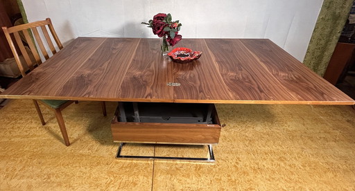 Multifunctional Design Dining Table To Coffee Table