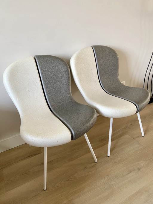 2x Karim Rashid SNAP chair