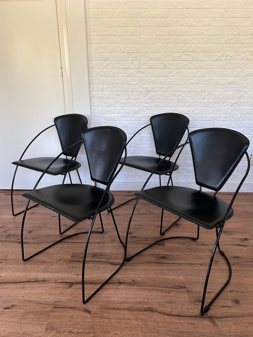 4x Arrben Linda Chairs