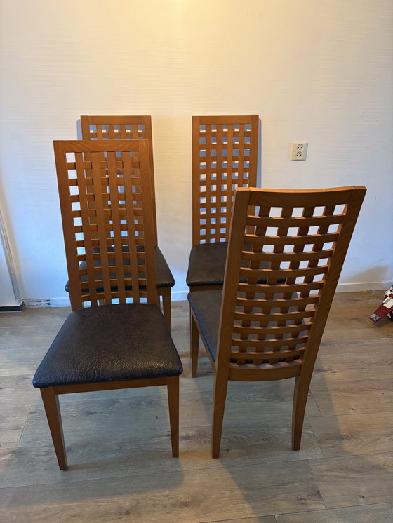 Image 1 of 4 Dining chairs - Pietro Constantini