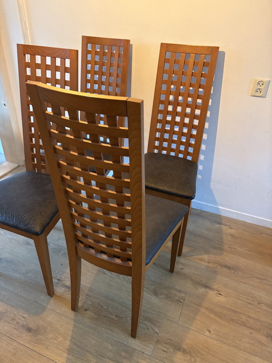 Image 1 of 4 Dining chairs - Pietro Constantini